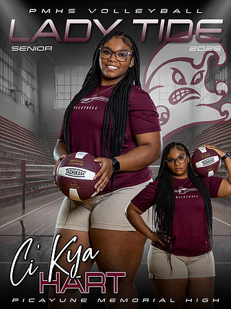Ci'Kya Hart - PMHS Volleyball Banner 2025 copy