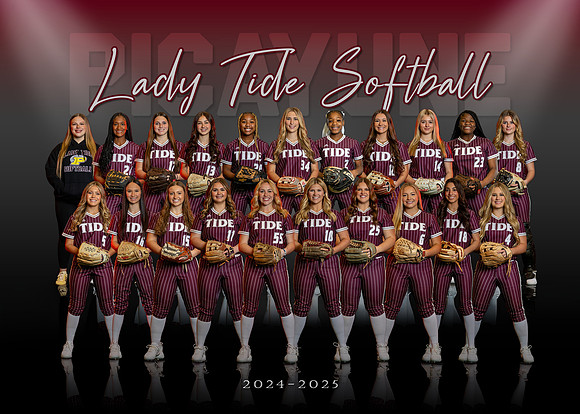 PMHS Softball Team 2024-2025 (5x7)