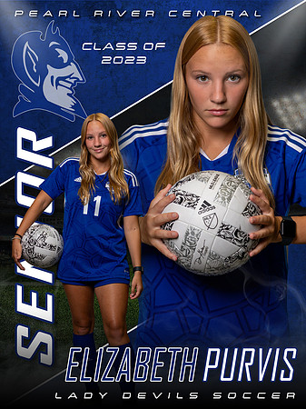 Elizabeth Purvis - PRCHS Soccer Banner 2022-2023