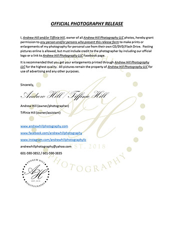 Print Release Form