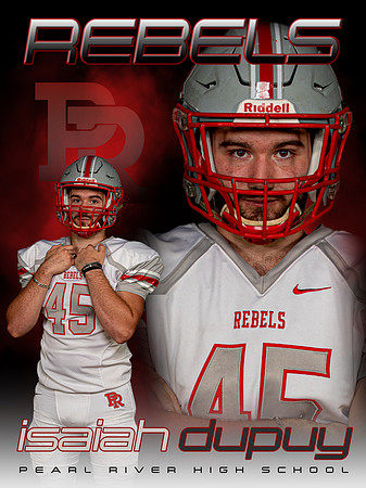 Isaiah Dupuy - PRHS Football Banner 2022-2023 copy