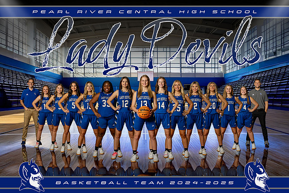 PRCHS LADY DEVILS BASKETBALL TEAM 2024-2025