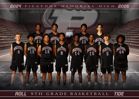 PMHS Basketball Team 2024-2025 (5x7)