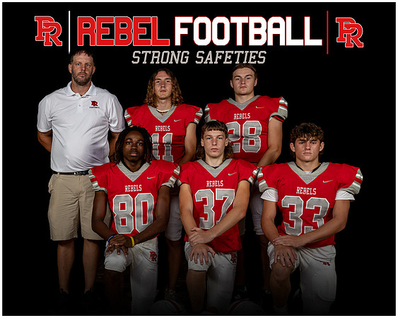 PRHS Football Team 04 - Strong Safeties copy