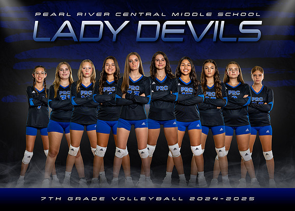 PRC LADY DEVILS 7th GRADE VOLLEYBALL 2024-2025 (5x7)