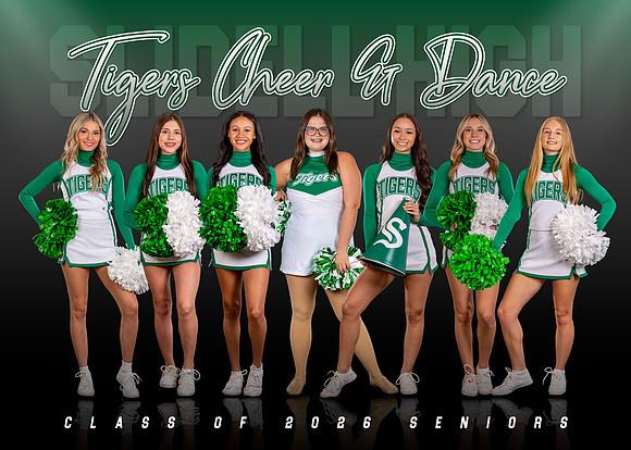 SHS Tigers Cheer & Dance Seniors 2025-2026