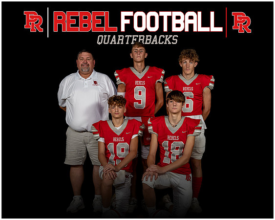 PRHS Football Team 08 - Quarterbacks copy