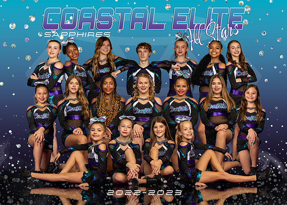 Team - Coastal Elite Cheer Sapphires 2022-2023