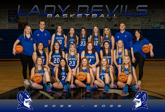 PRCHS Lady Devils Basketball Team 2022-2023
