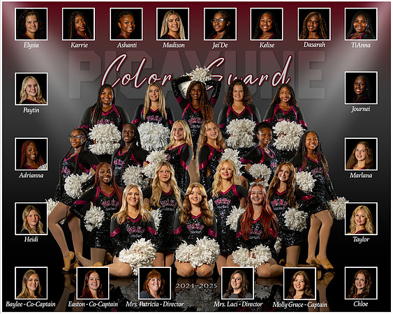 PMHS Color Guard 2024-2025 (16x20)