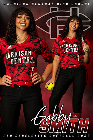 HCHS Softball Banner - Gabby Smith 2024-2025