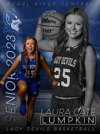 Laura Cate Lumpkin - PRCHS Lady Devils Basketball Banner 2022-2023