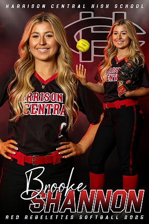 HCHS Softball Banner - Brooke Shannon 2024-2025