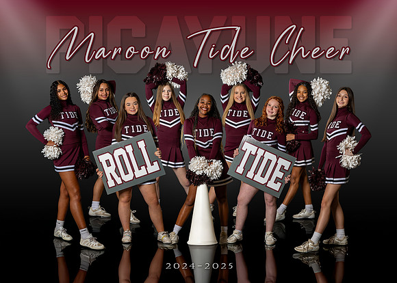 PJHS Cheer Team 2024-2025 (5x7)